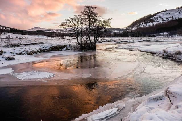 On display: The Clunie River (Photo: St Margaret’s Braemar)
