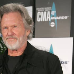 Kris Kristofferson, pictured in 2006, once landed his helicopter on Johnny Cash's lawn (Picture: Peter Kramer/Getty Images)