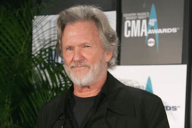 Kris Kristofferson, pictured in 2006, once landed his helicopter on Johnny Cash's lawn (Picture: Peter Kramer/Getty Images)