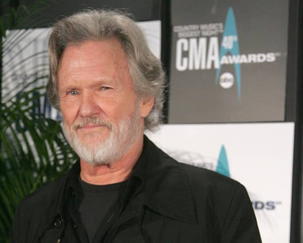 Kris Kristofferson, pictured in 2006, once landed his helicopter on Johnny Cash's lawn (Picture: Peter Kramer/Getty Images)