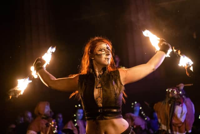 The Samhuinn Fire Festival is planned to be revived on Halloween after a Covid-enforced cancellation in 2020. Picture: Ian Georgeson
