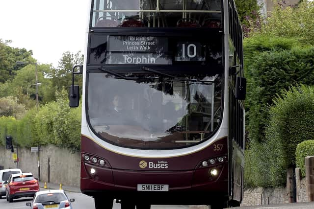 The new electric buses follow Lothian's hybrid electric fleet being withdrawn three years ago over battery problems. Picture: Lisa Ferguson