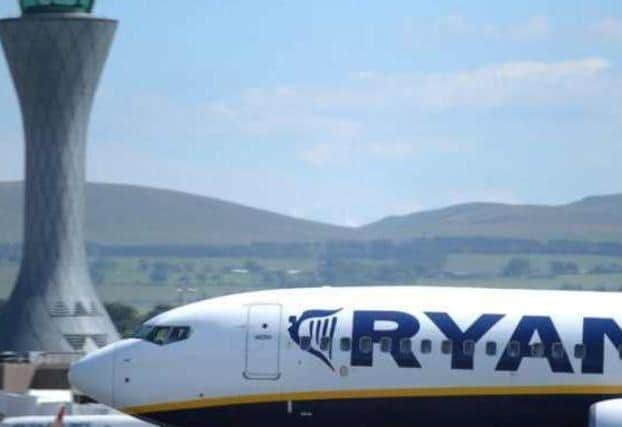 Ryanair will fly a record 57 routes from Edinburgh this winter. Picture: Neil Hanna