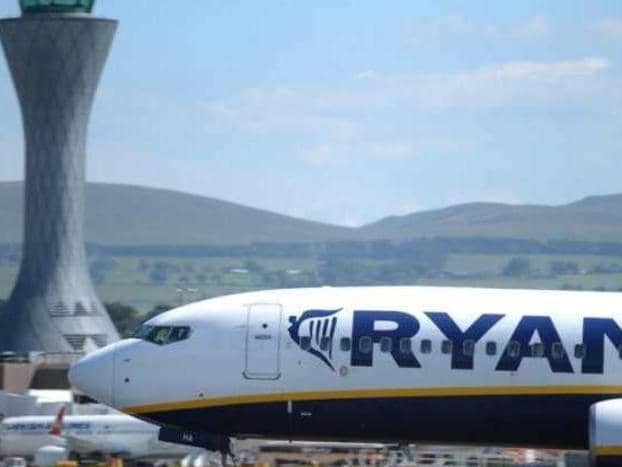 Ryanair will fly a record 57 routes from Edinburgh this winter. Picture: Neil Hanna