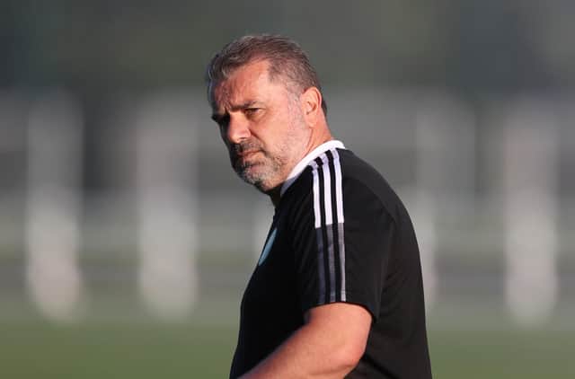 Celtic manager Ange Postecoglou pictured during the goalless draw with Bristol City on Wednesday. (Photo by Catherine Ivill/Getty Images)