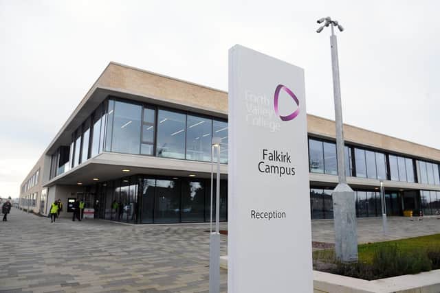 Forth Valley College in Falkirk (Picture: Michael Gillen, National World)