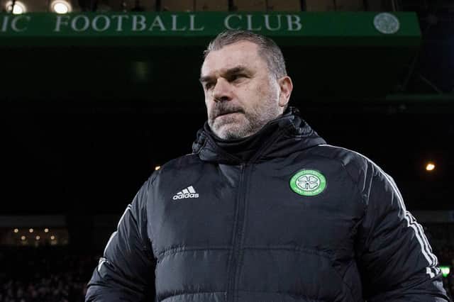 Ange Postecoglou took charge of his 100th Celtic match in the 3-1 win over Hearts.  (Photo by Craig Foy / SNS Group)