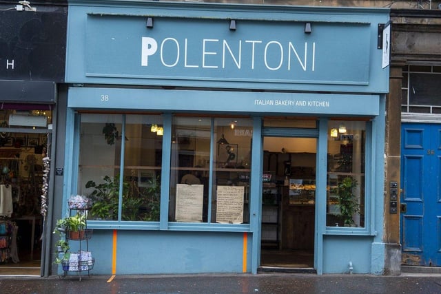 Get a taste of the Mediterranean in this Edinburgh breakfast eatery at 38 Easter Road, or snag freshly-baked croissants and breads from the till to take with you as you go. Photo: Polentoni.