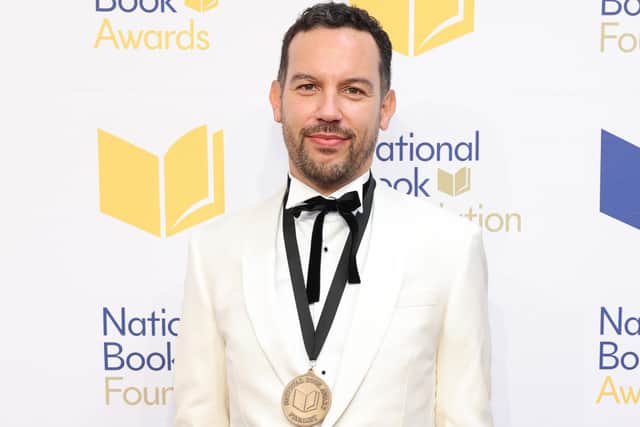 Justin Torres attends the 74th National Book Awards at Cipriani Wall Street, New York, on 15 November 2023 PIC: Cindy Ord/Getty Images