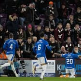 Alfredo Morelos opened the scoring for Rangers just nine minutes in and they never looked back.