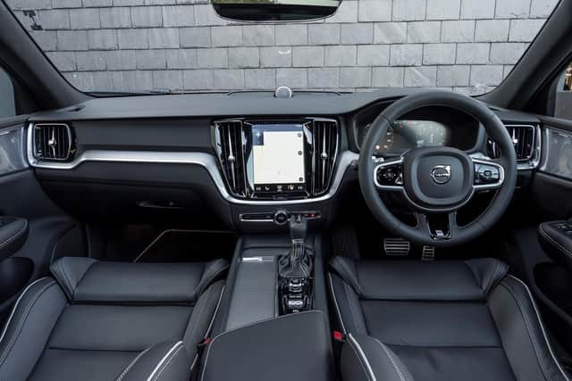 The S60's interior is another example of Volvo's effortless style