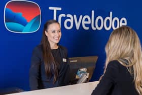 Roles Travelodge is looking to fill in Scotland include reception staff. Picture: Kit Oates.