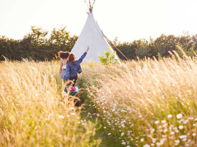 Glamping is expected to be on the increase as travellers take UK based holidays this year.
