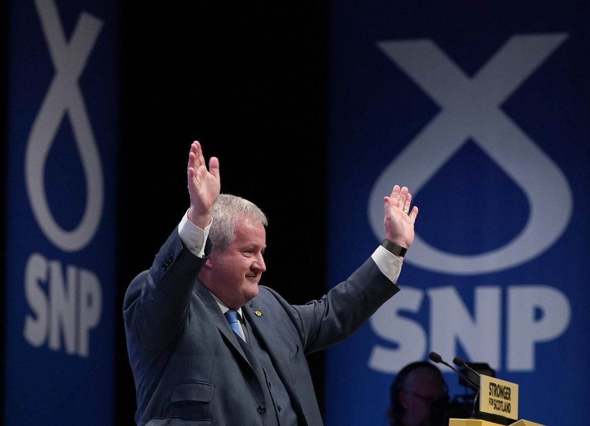 Ian Blackford aims swipe at leadership contenders saying he will be last SNP leader in Westminster