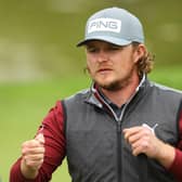 Eddie Pepperell during the second round of the Betfred British Masters hosted by Danny Willett at The Belfry in Sutton Coldfield. Picture: Andrew Redington/Getty Images.