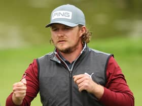 Eddie Pepperell during the second round of the Betfred British Masters hosted by Danny Willett at The Belfry in Sutton Coldfield. Picture: Andrew Redington/Getty Images.
