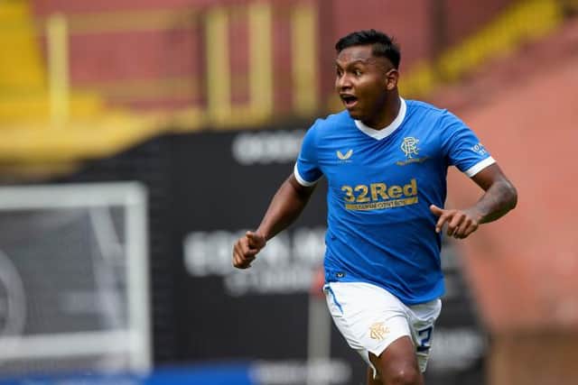 Rangers striker Alfredo Morelos was linked with Porto this summer. (Photo by Craig Williamson / SNS Group)