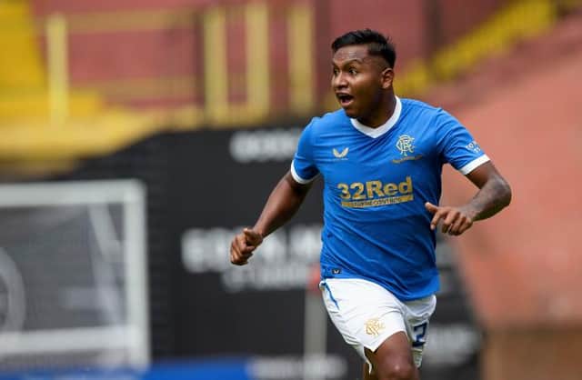 Rangers striker Alfredo Morelos was linked with Porto this summer. (Photo by Craig Williamson / SNS Group)
