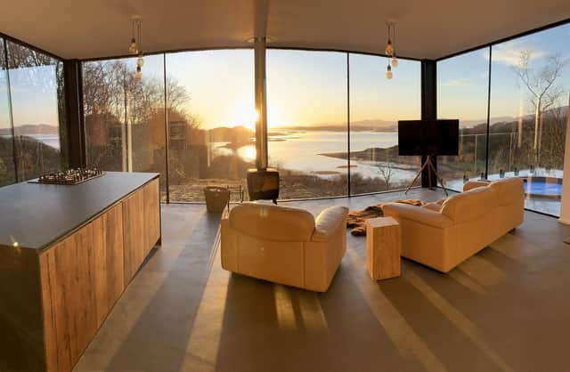 The interior of the stunning Storm House. Picture: Coolstays