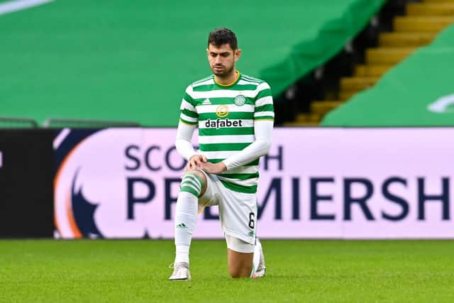 Celtic defender Nir Bitton is wanted by a club in his homeland. Picture: SNS