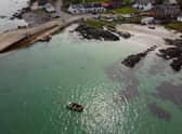 Footage shot on and around the Isle of Iona features in the new film.  Image: Gordon Bruce