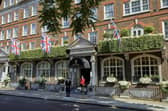 The five-star Goring hotel in Belgravia, London. Pic: David Cotsworth