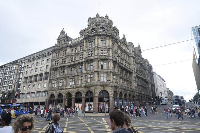 The closure of the iconic Jenners department store was announced in January. Picture: Greg Macvean
