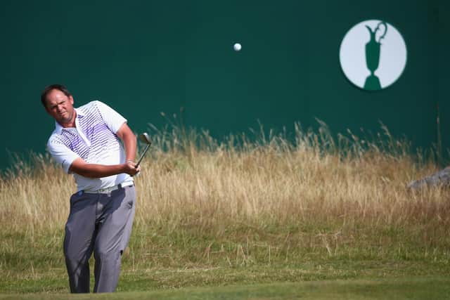 Jamie McLeary made the cut and also finished ahead of Tiger Woods in his sole Open appearance at Royal Liverpool in 2014. Picture: Matthew Lewis/Getty Images.