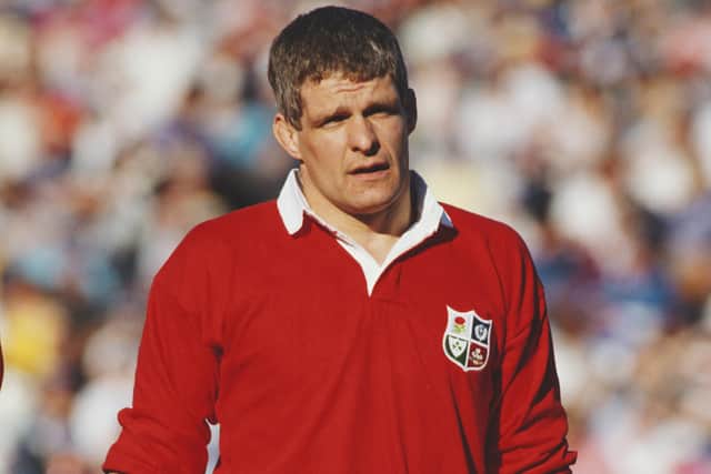 Finlay Calder captained the Lions with distinction in Australia in 1989. Picture: Allsport/Getty Images/Hulton Archive