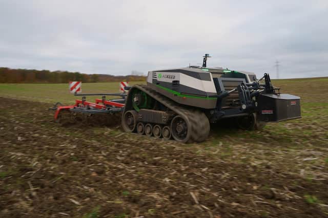 The AgBot is capable of a multitude of field tasks