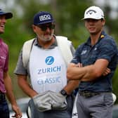 Billy Horschel and Sam Burns, pictured during the Zurich Classic of New Orleans, are both heading to The Renaissance Club for the Genesis Scottish Open. Picture: Chris Graythen/Getty Images.