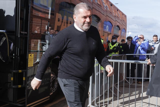 Celtic boss Ange Postecoglou left Ibrox with a crucial 2-1 victory.