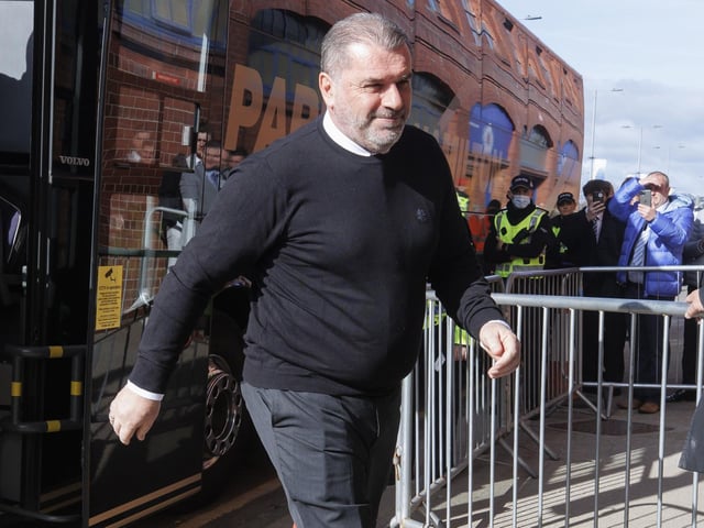 Celtic boss Ange Postecoglou left Ibrox with a crucial 2-1 victory.