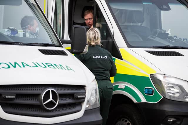 The Scottish Ambulance Service said investment is needed to ensure ambulance waiting times don't worsen.