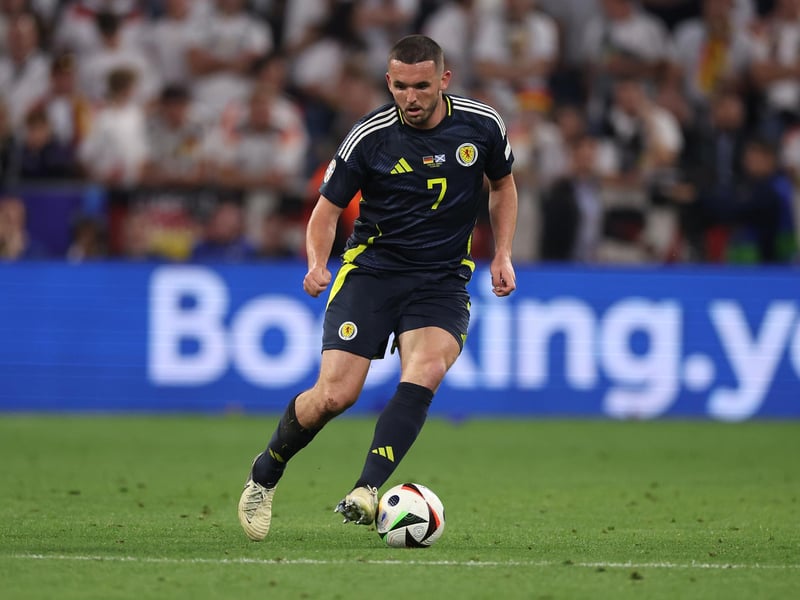 The Aston Villa captain was barely involved against Germany but will hope to be more influential against the Swiss as he racks up 68 caps for Scotland.
