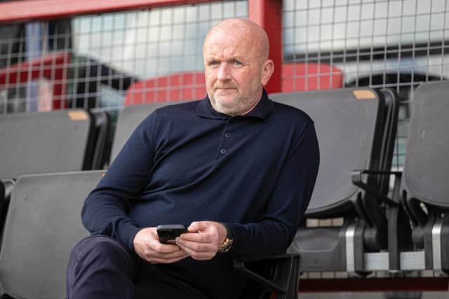 Livingston manager David Martindale.