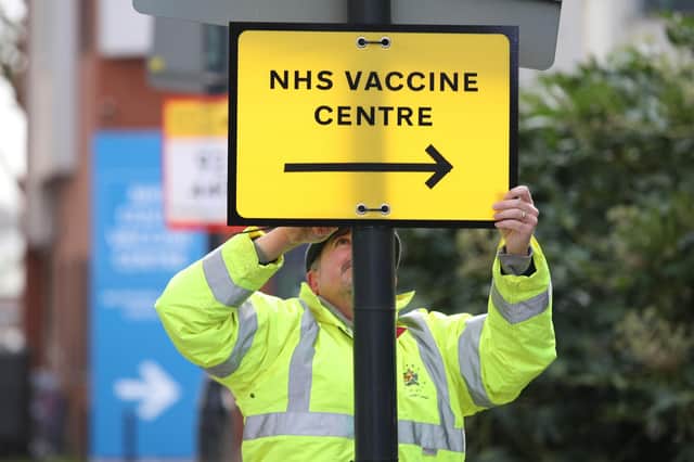 More than 1,000 vaccination centres have been set up in Scotland.