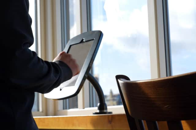 The new digital booking system for the singles daily draw at the Old Course (Pic: St Andrews Links Trust)