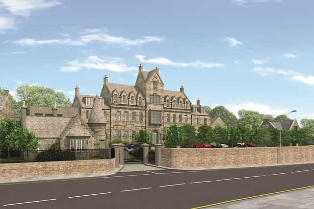 Spacious apartments, five contemporary duplexes, six family-sized townhouses and two lodge houses await buyers at Springwell