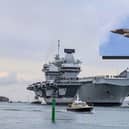 Warships from the UK, US and the Netherlands are forming a carrier “strike group”, led by the HMS Queen Elizabeth. The carrier currently has 15 F-35B stealth fighter jets from the RAF and US Marine Corps onboard, as well as eight Merlin helicopters.