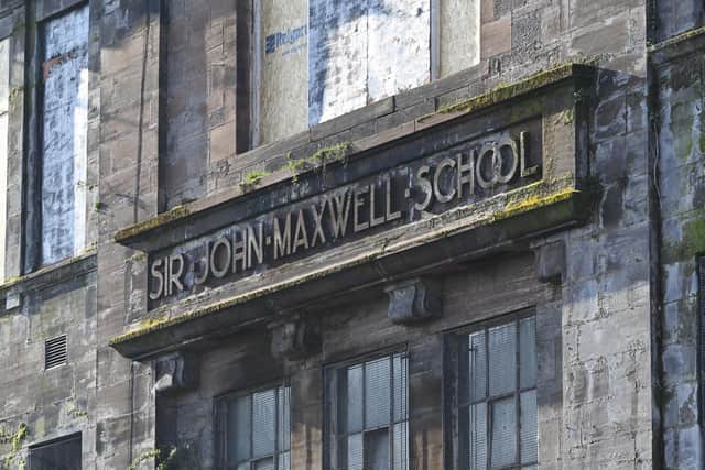 Sir John Maxwell School in Pollokshaws. Picture: John Devlin