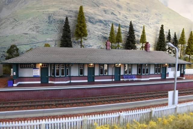 The station building at Tulloch Bridge