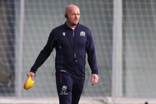 Scotland head coach Gregor Townsend has picked a match-day squad comprising players from Edinburgh and Glasgow Warriors. (Photo by Craig Williamson / SNS Group)