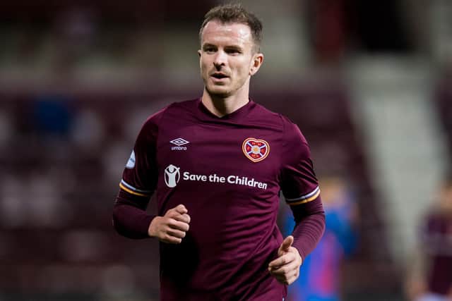 Andy Halliday is looking to become a trophy winner for Hearts. Picture: SNS