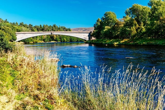 One of the world's more famous salmon fishing rivers, the River Spey travels from Loch Spey in the Highlands to the North Sea. It's roughly 107 miles long, making it the second longest Scottish river, although some people insist the next river in our list is slightly longer.