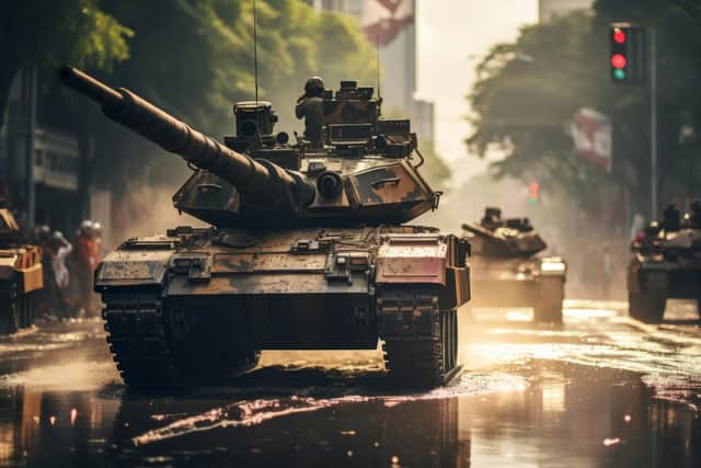 Some vehicles are exempt from fines in the LEZ, including those used by disabled people and emergency and military vehicles. Picture: Peopleimages