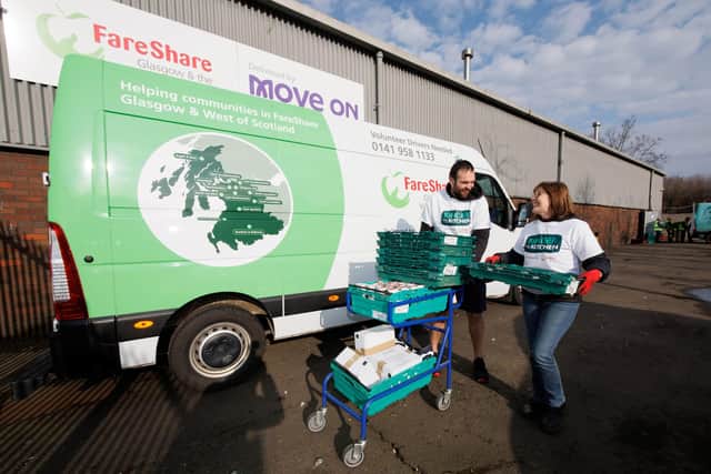 The Cumberland joins FareShare Glasgow to tackle food poverty.