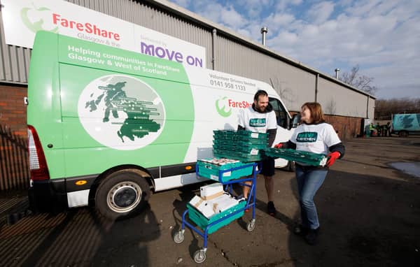 The Cumberland joins FareShare Glasgow to tackle food poverty.