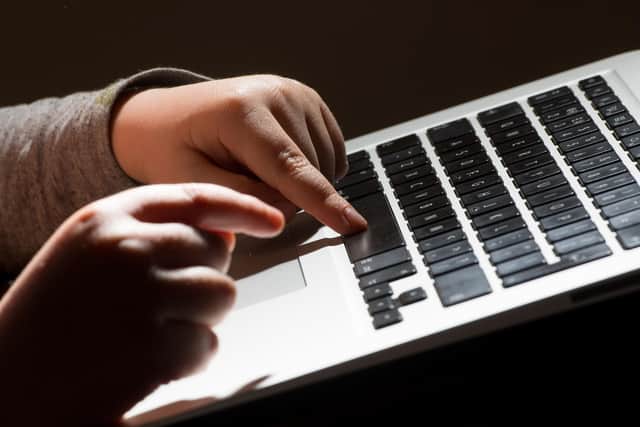 Over 3,500 online grooming crimes against children have been recorded by Police Scotland over the past six years. Picture: Dominic Lipinski/PA Wire