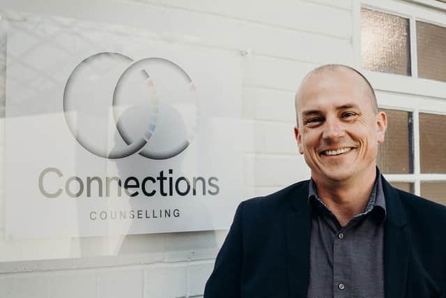 Connections Counselling founder, Ian Nicholson-Kapasi